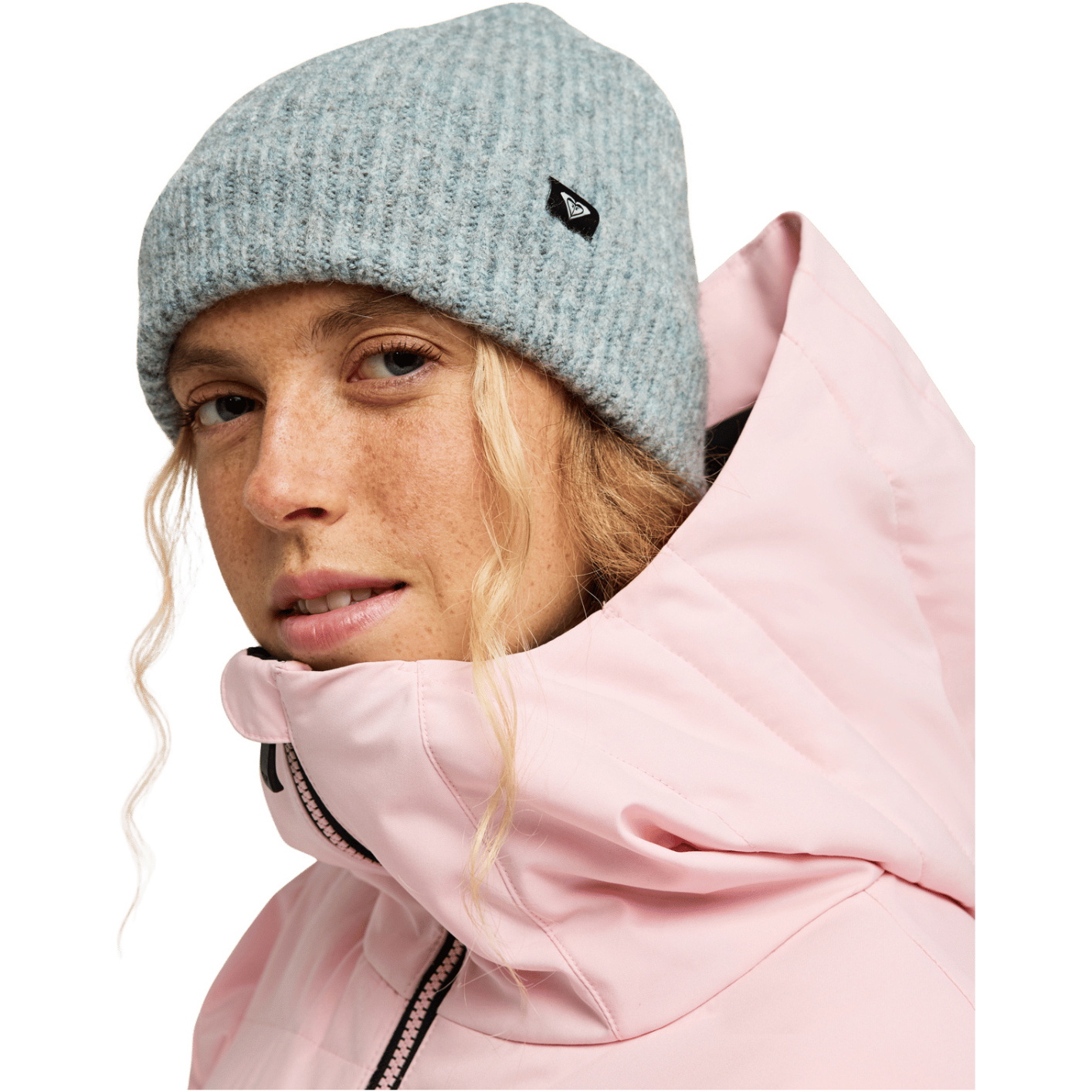 2026 Roxy Womens Wind Effect Beanie ERJHA04447 - Heather Grey